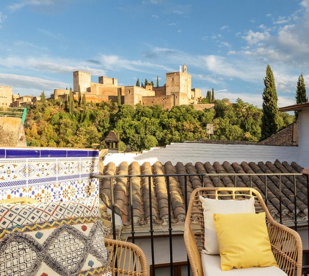 Albaicin Alhambra Views Private Terrace Apartamento Granada Exterior foto